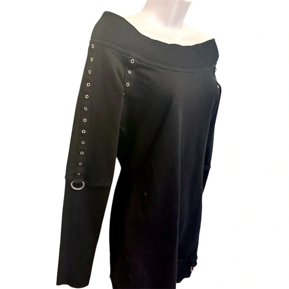 Killstar Wicked Riffs Sweater Dress - Picture 2 of 7